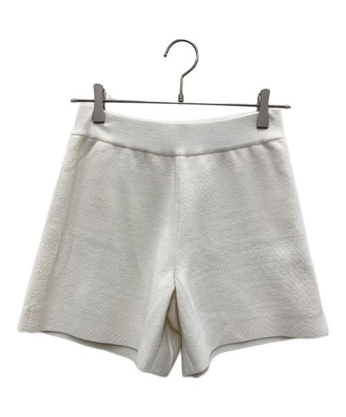 LEMONPLET（レモンプレット）lemonplet (レモンプレット) ニットショートパンツ アイボリー サイズ:1の古着・服飾アイテム