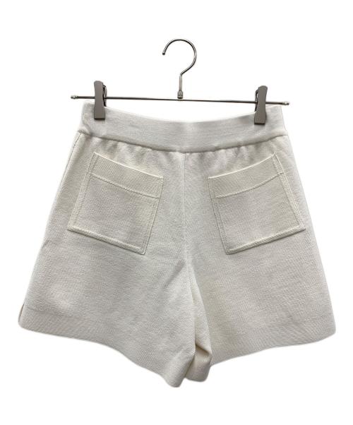 LEMONPLET（レモンプレット）lemonplet (レモンプレット) ニットショートパンツ アイボリー サイズ:1の古着・服飾アイテム