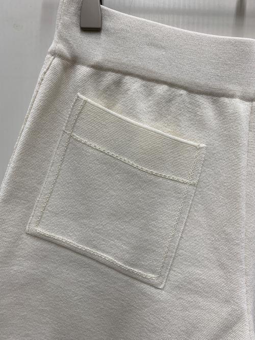 LEMONPLET（レモンプレット）lemonplet (レモンプレット) ニットショートパンツ アイボリー サイズ:1の古着・服飾アイテム