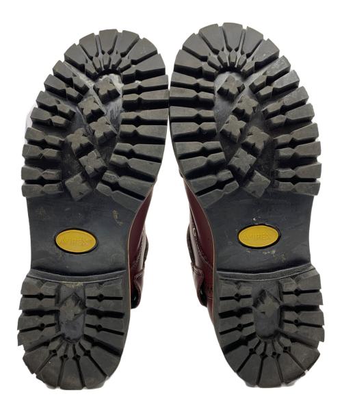 AVIREX（アヴィレックス）AVIREX (アヴィレックス) バイカーブーツ ボルドー サイズ:26.0の古着・服飾アイテム