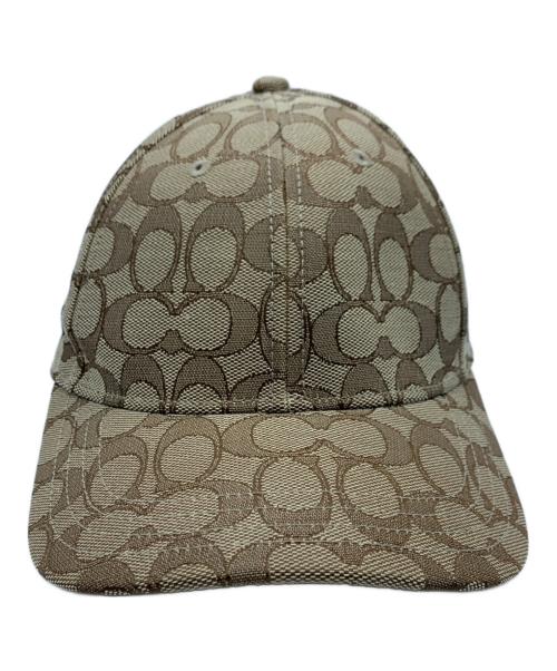 COACH（コーチ）COACH (コーチ) ベースボールハット ベージュ サイズ:不明の古着・服飾アイテム