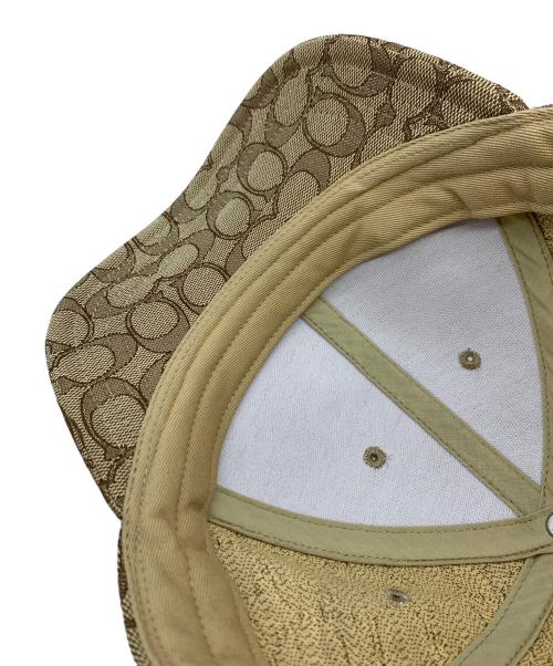 COACH（コーチ）COACH (コーチ) ベースボールハット ベージュ サイズ:不明の古着・服飾アイテム