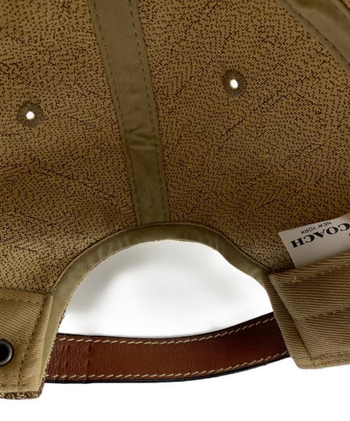 COACH（コーチ）COACH (コーチ) ベースボールハット ベージュ サイズ:不明の古着・服飾アイテム