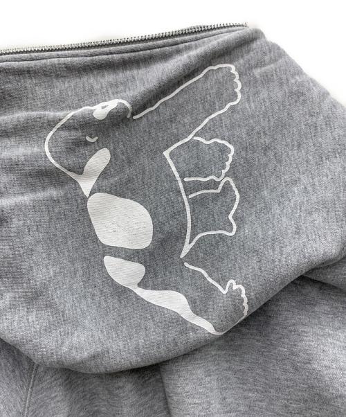 X-LARGE（エクストララージ）X-LARGE (エクストララージ) ジップパーカー グレー サイズ:Mの古着・服飾アイテム