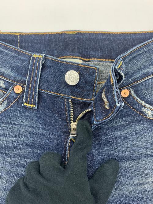 TRUE RELIGION（トゥルー レリジョン）TRUE RELIGION (トゥルー レリジョン) デニムパンツ インディゴ サイズ:25の古着・服飾アイテム