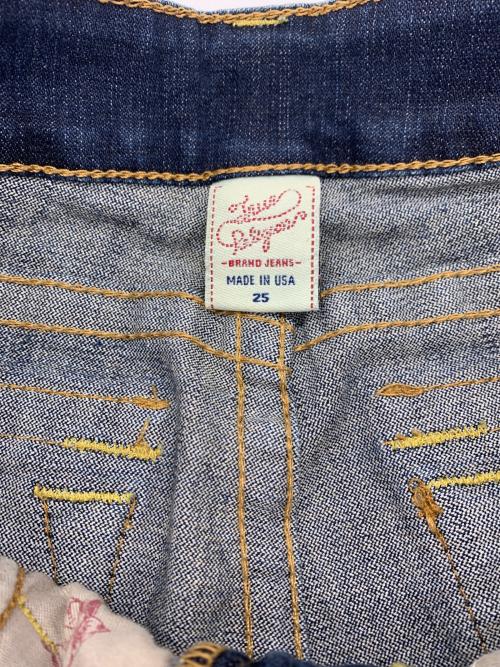 TRUE RELIGION（トゥルー レリジョン）TRUE RELIGION (トゥルー レリジョン) デニムパンツ インディゴ サイズ:25の古着・服飾アイテム