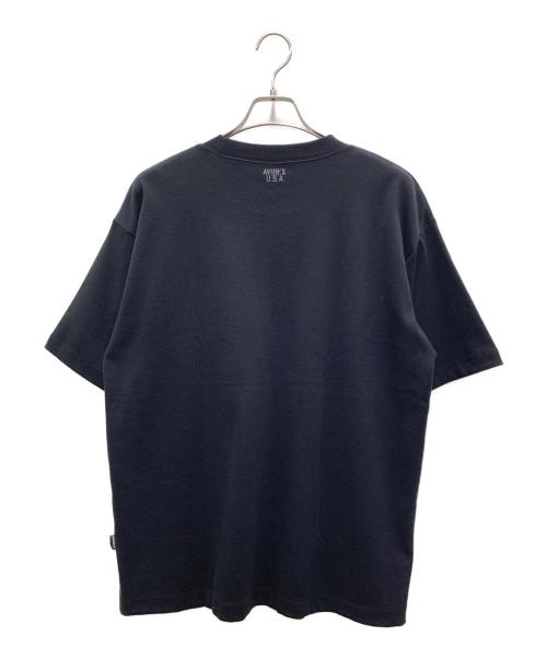 AVIREX（アヴィレックス）AVIREX (アヴィレックス) 半袖カットソー ブラック サイズ:L 未使用品の古着・服飾アイテム