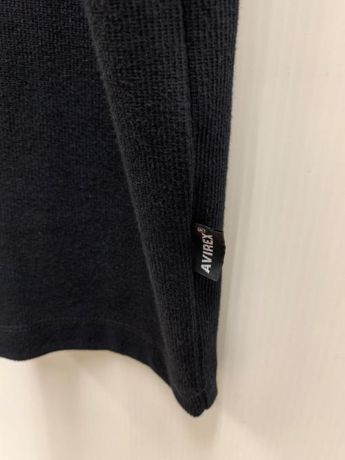 AVIREX（アヴィレックス）AVIREX (アヴィレックス) 半袖カットソー ブラック サイズ:L 未使用品の古着・服飾アイテム