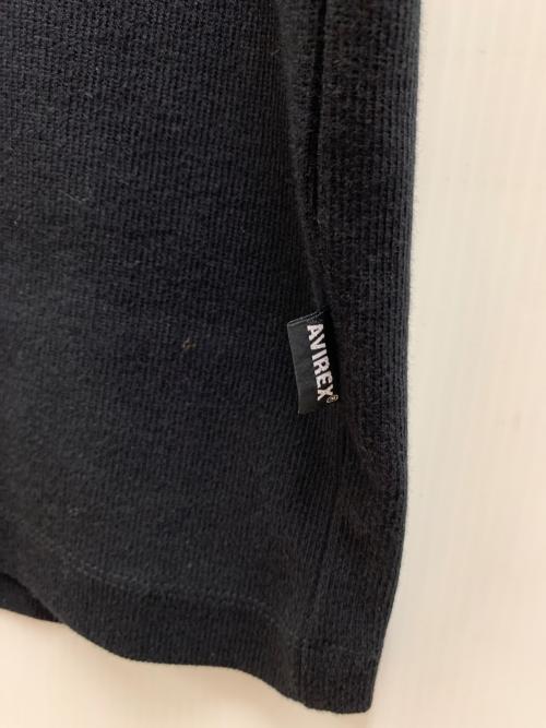 AVIREX（アヴィレックス）AVIREX (アヴィレックス) 半袖カットソー ブラック サイズ:L 未使用品の古着・服飾アイテム