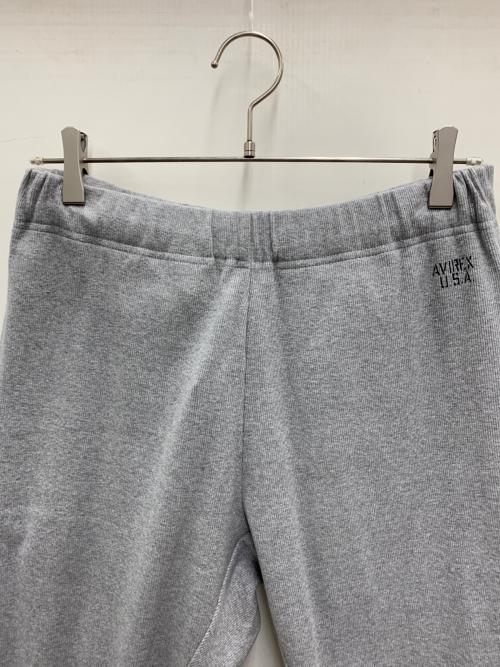 AVIREX（アヴィレックス）AVIREX (アヴィレックス) スウェットパンツ ライトグレー サイズ:M 未使用品の古着・服飾アイテム