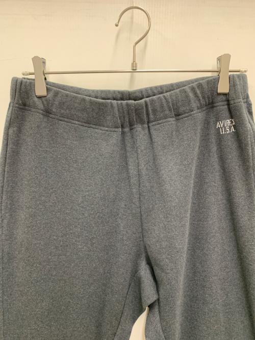 AVIREX（アヴィレックス）AVIREX (アヴィレックス) スウェットパンツ ブラック サイズ:M 未使用品の古着・服飾アイテム