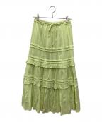 sara mallikaサラマリカ）の古着「スカート」｜グリーン