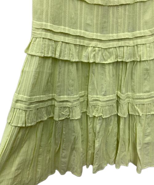 sara mallika（サラマリカ）sara mallika (サラマリカ) スカート グリーン サイズ:S 未使用品の古着・服飾アイテム