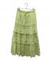 sara mallika（サラマリカ）の古着「スカート」｜グリーン