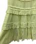 中古・古着 sara mallika (サラマリカ) スカート グリーン サイズ:S 未使用品：7000円