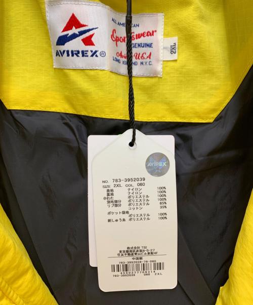 AVIREX（アヴィレックス）AVIREX (アヴィレックス) ダウンジャケット イエロー サイズ:2XL 未使用品の古着・服飾アイテム