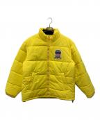 AVIREXアヴィレックス）の古着「ダウンジャケット」｜イエロー