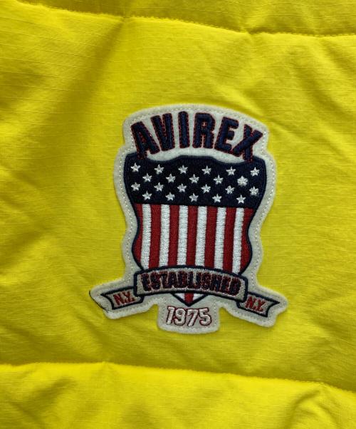 AVIREX（アヴィレックス）AVIREX (アヴィレックス) ダウンジャケット イエロー サイズ:2XL 未使用品の古着・服飾アイテム