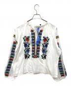 sara mallikaサラマリカ）の古着「長袖ブラウス」｜ホワイト