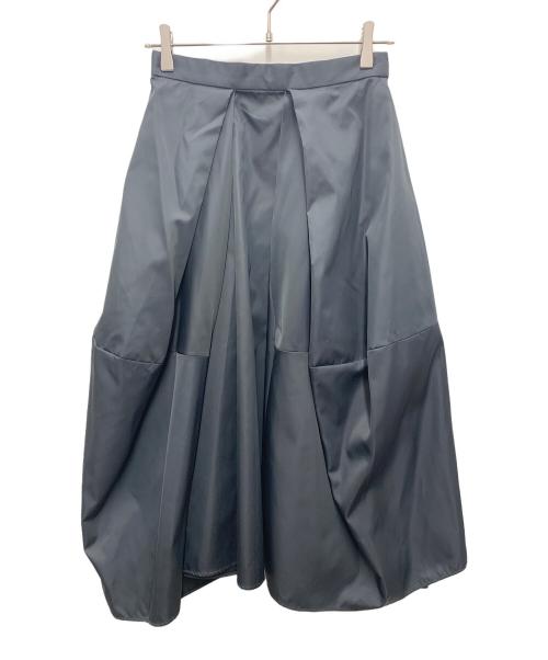 ENFOLD（エンフォルド）ENFOLD (エンフォルド) ナイロンスカート グレー サイズ:38 未使用品の古着・服飾アイテム