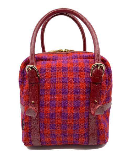 Think Bee!（シンクビー!）Think Bee! (シンクビー!) ハンドバッグ レッド×パープルの古着・服飾アイテム