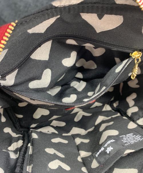 Think Bee!（シンクビー!）Think Bee! (シンクビー!) ハンドバッグ レッド×パープルの古着・服飾アイテム