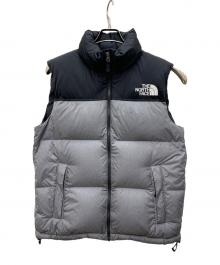 THE NORTH FACE（ザ ノース フェイス）の古着「ダウンベスト」｜ブラック×グレー