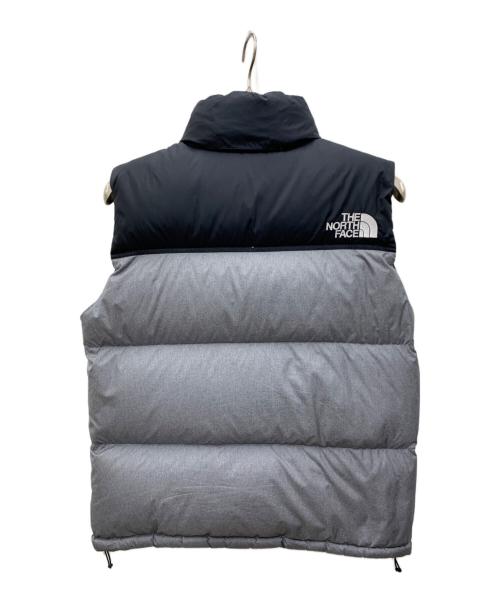 THE NORTH FACE（ザ ノース フェイス）THE NORTH FACE (ザ ノース フェイス) ダウンベスト ブラック×グレー サイズ:XLの古着・服飾アイテム