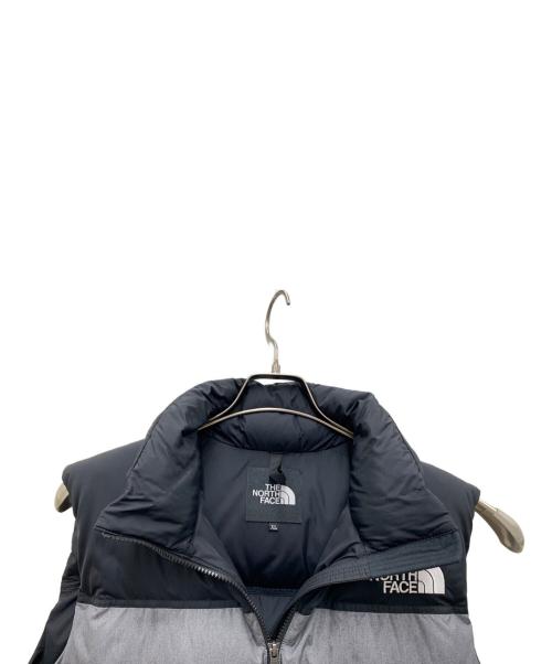 THE NORTH FACE（ザ ノース フェイス）THE NORTH FACE (ザ ノース フェイス) ダウンベスト ブラック×グレー サイズ:XLの古着・服飾アイテム