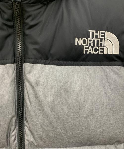 THE NORTH FACE（ザ ノース フェイス）THE NORTH FACE (ザ ノース フェイス) ダウンベスト ブラック×グレー サイズ:XLの古着・服飾アイテム
