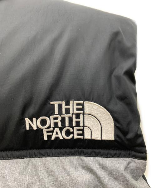 THE NORTH FACE（ザ ノース フェイス）THE NORTH FACE (ザ ノース フェイス) ダウンベスト ブラック×グレー サイズ:XLの古着・服飾アイテム
