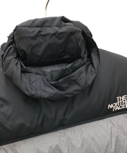 THE NORTH FACE（ザ ノース フェイス）THE NORTH FACE (ザ ノース フェイス) ダウンベスト ブラック×グレー サイズ:XLの古着・服飾アイテム