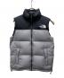THE NORTH FACE（ザ ノース フェイス）の古着「ダウンベスト」｜ブラック×グレー