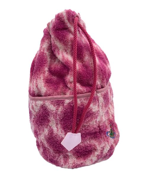 Vivienne Westwood（ヴィヴィアンウエストウッド）Vivienne Westwood (ヴィヴィアンウエストウッド) 巾着 ピンク×ホワイトの古着・服飾アイテム