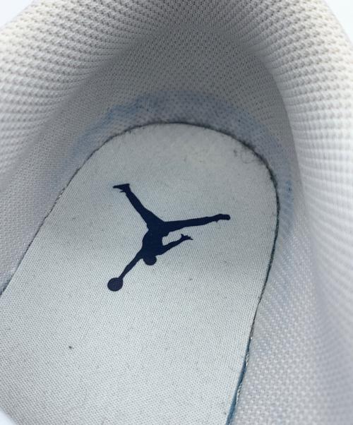 NIKE（ナイキ）NIKE (ナイキ) AIR JORDAN 1 LOW ホワイト×グレー サイズ:27の古着・服飾アイテム