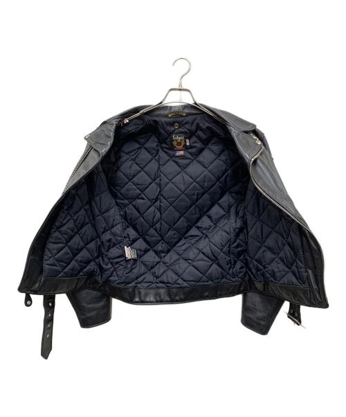 Schott（ショット）Schott (ショット) レザージャケット ブラック サイズ:Lの古着・服飾アイテム