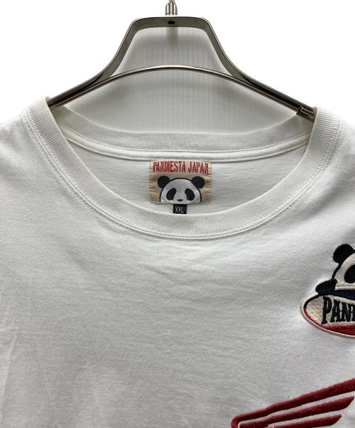 pandiesta japan（パンディエスタジャパン）pandiesta japan (パンディエスタジャパン) HONDA (ホンダ) 半袖カットソー ホワイト サイズ:XXLの古着・服飾アイテム
