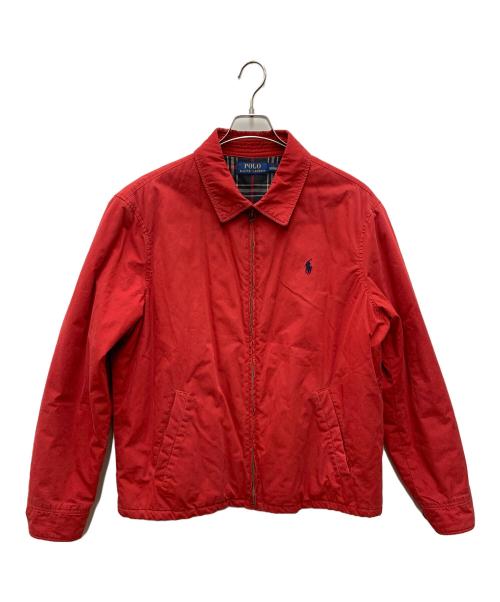 POLO RALPH LAUREN（ポロ・ラルフローレン）POLO RALPH LAUREN (ポロ・ラルフローレン) 中綿ジャケット レッド サイズ:Lの古着・服飾アイテム
