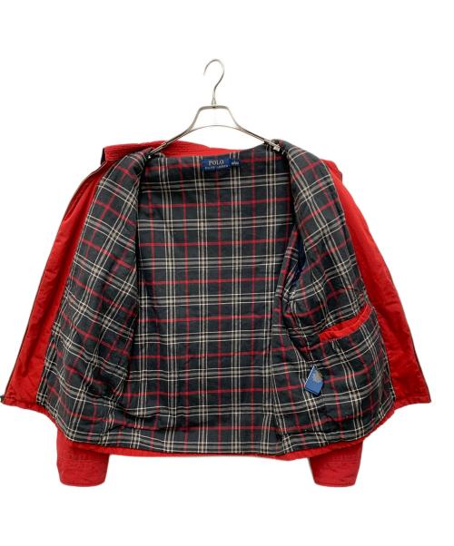 POLO RALPH LAUREN（ポロ・ラルフローレン）POLO RALPH LAUREN (ポロ・ラルフローレン) 中綿ジャケット レッド サイズ:Lの古着・服飾アイテム
