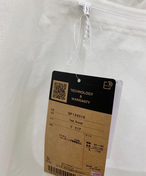 THE NORTH FACE（ザ ノース フェイス）THE NORTH FACE (ザ ノース フェイス) アノラックパーカー ホワイト サイズ:L 未使用品の古着・服飾アイテム
