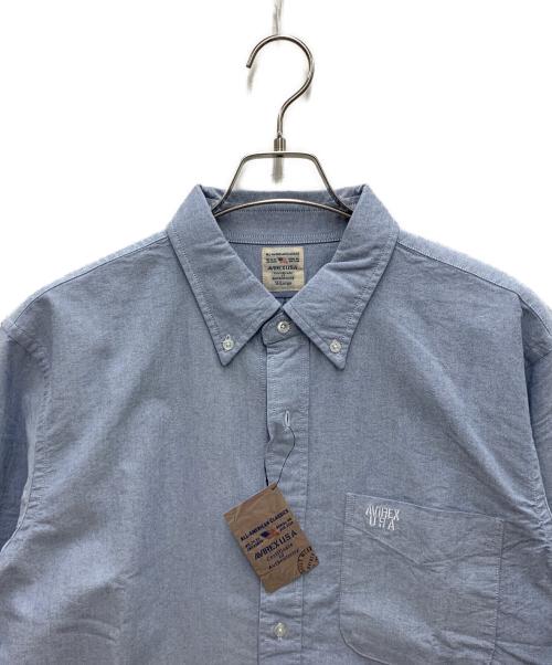 AVIREX（アヴィレックス）AVIREX (アヴィレックス) 長袖シャツ スカイブルー サイズ:XL 未使用品の古着・服飾アイテム