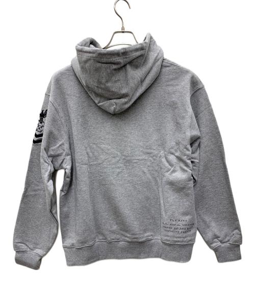 AVIREX（アヴィレックス）AVIREX (アヴィレックス) パーカー ライトグレー サイズ:XL 未使用品の古着・服飾アイテム