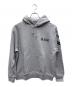 AVIREX（アヴィレックス）の古着「パーカー」｜ライトグレー