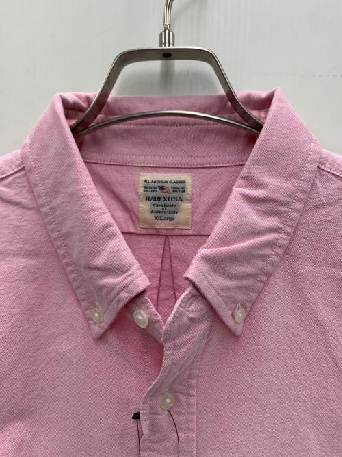 AVIREX（アヴィレックス）AVIREX (アヴィレックス) 長袖シャツ ピンク サイズ:XL 未使用品の古着・服飾アイテム