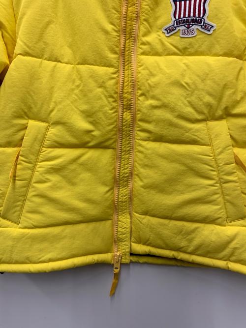 AVIREX（アヴィレックス）AVIREX (アヴィレックス) 中綿ジャケット イエロー サイズ:L 未使用品の古着・服飾アイテム