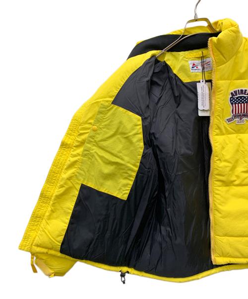 AVIREX（アヴィレックス）AVIREX (アヴィレックス) 中綿ジャケット イエロー サイズ:L 未使用品の古着・服飾アイテム