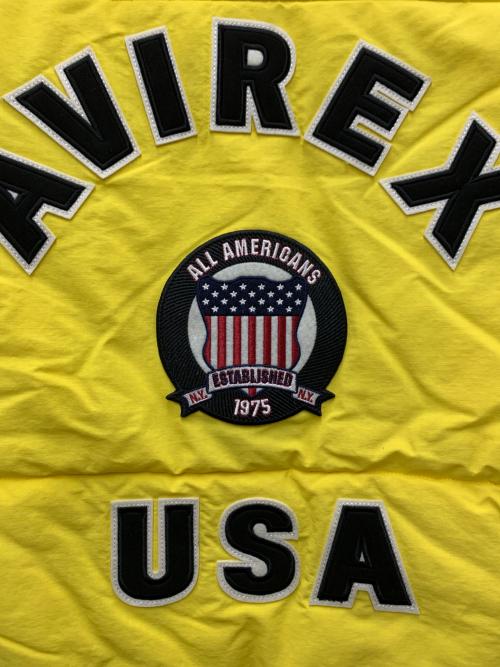 AVIREX（アヴィレックス）AVIREX (アヴィレックス) 中綿ジャケット イエロー サイズ:L 未使用品の古着・服飾アイテム