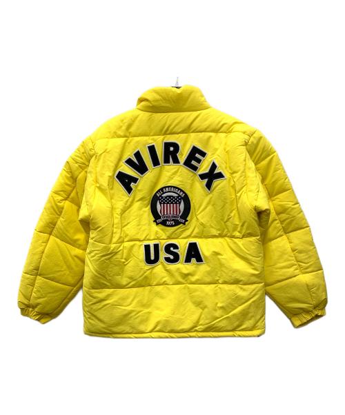 AVIREX（アヴィレックス）AVIREX (アヴィレックス) 中綿ジャケット イエロー サイズ:XL 未使用品の古着・服飾アイテム