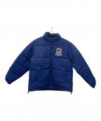 AVIREXアヴィレックス）の古着「中綿ジャケット」｜ブルー