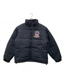 AVIREX（アヴィレックス）の古着「中綿ジャケット」｜ブラック